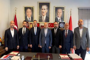 Silivri Türk Eğitim-Sen’den MHP İlçe Başkanlığına ziyaret