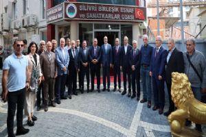 Silivrililer sorunlarını Bakan Işıkhan'a iletti