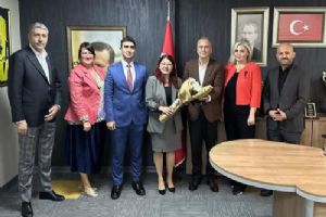 Silivri AK Parti İlçe Başkanı Barlas, Amasya sanayici ve iş insanlarını ağırladı