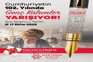 Cumhuriyetin 102. yılında Genç Kalemler Yarışıyor