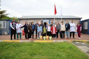 Silivri'de özel bireyler can dostlarımızla buluştu