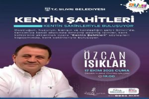 Özcan Işıklar “Kentin Şahitleri” programında Silivrililerle buluşuyor