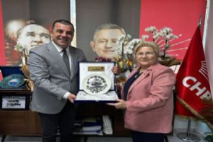 Halide Avlu’dan Doruk Bulut’a hayırlı olsun ziyareti
