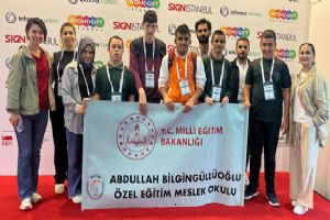 Silivri Abdullah Bilgingüllüoğlu Özel Eğitim Meslek Okulu Öğrencileri Promogift Fuarında