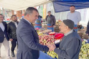 CHP SİLİVRİ PAZARTESİ PAZARI’NDA VATANDAŞIN NABZINI TUTTU: Sandık gelecek, dertler bitecek!