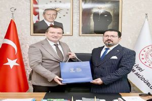Silivri Belediye Başkanı Balcıoğlu’ndan İlçe Milli Eğitim Müdürlüğü’ne ziyaret