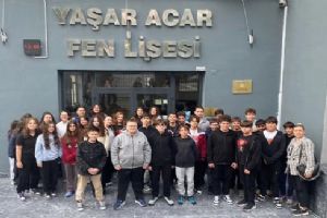 Silivri Mektebim Koleji öğrencilerinden Yaşar Acar Fen Lisesi’ne motivasyon ziyareti