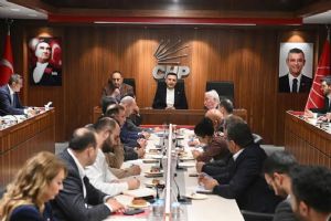 link Çelik mazbatasını aldı, İlçe Başkanlarıyla Değerlendirme Toplantısı