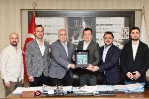 link Silivri Belediye Başkanı Bora Balcıoğlu Samsunluları ağırladı