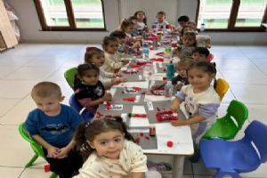 link Minikler Cumhuriyet Coşkusunu Silivri Belediyesi Okul Öncesi Atölyesinde yaşadı