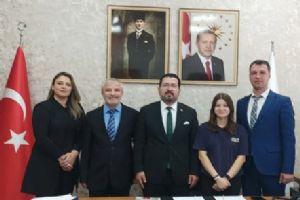 link Silivri Necip Sarıbekir Lisesi Okul Aile Birliği Ve Okul Meclisinden İlçe Milli Eğitim Müdürlüğü’ne ziyaret