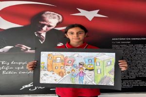 link Silivri Selimpaşa Ahmet Ziylan Ortaokulu’na Resim Yarışmasında birincilik
