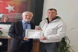 link Silivri MEB AKUB ekibinde görev yapan öğretmene Başarı Belgesi