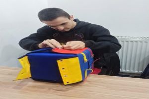 link Silivri Halk Eğitim Merkezi Görme Engelli Bireylere Bağımsız Hareket Eğitimi devam ediyor