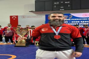 Silivrili Milli Güreşçi İsmet Karabulut’tan Türkiye 3’üncülüğü