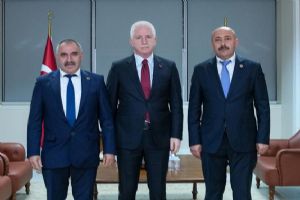 Vali Davut Gül, Silivrili Muhtarları makamında ağırladı