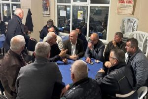 link Sami Barlas’tan Danamandıra’da saha çalışması ve SMA Hastası Çınar Bebeğe destek