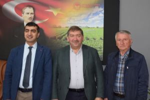link Silivri Başhekimi Mehmet Akif Seylan’dan İlçe Tarım Müdürü Serkan Güneş’e ziyaret