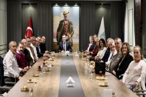 Silivri Belediye Başkanı Bora Balcıoğlu, Özcan Işıklar ve ekibiyle bir araya geldi