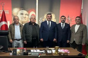 Ömer Ercan ve İbrahim Köse’den Silivri CHP İlçe Başkanı Doruk Bulut’a ziyaret