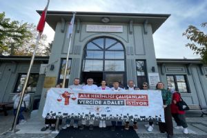 link Silivri Aile Hekimleri “Vergide-Gelirde Adalet” istiyor