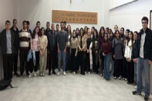 Silivri Prof. Dr. Fuat Sezgin Fen Lisesi öğrencilerinden Cerrahpaşa Tıp ziyareti