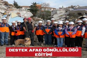 Silivri’de “Destek AFAD Gönüllülüğü Eğitimi” başarıyla tamamlandı