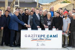 link SİLİVRİ GAZİTEPE’DE YENİ CAMİ İÇİN İLK KAZMA VURULDU