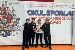 link Çağrıbey Ortaokulu Satrançta İlçe İkincisi