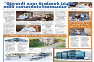 link 'Güvenli yapı üretmek bizim milli sorumluluğumuz'