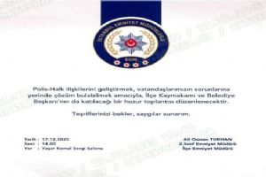 link Silivri’de Polis–Halk Buluşması düzenleniyor