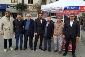 link Silivri Saadet Partisi meydana indi