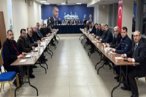 Silivri AK Parti İlçe Teşkilatından Yönetim Kurulu Toplantısı
