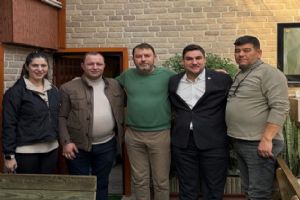 link Silivri Esnaf Odası Başkan Adayı Öpçin, Ekibiyle Ortaköy’de sahaya indi