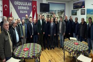 Silivri CHP’den Ordulular Derneği’ne ziyaret