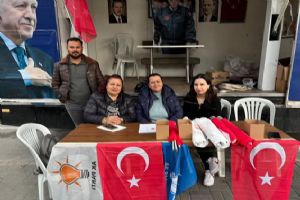 Silivri AK Parti Kadın Kolları Selimpaşa Pazar Yeri’nde Ak Nokta Çalışması yaptı