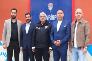 Silivri Emniyet Müdürü Turhan’dan Silivrispor’a iade-i ziyaret