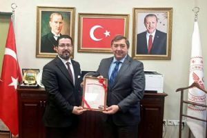 Silivri İlçe Milli Eğitim Müdüründen Başhekim Seylan'a ziyaret