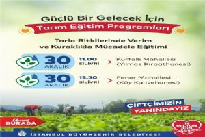 link Silivri’de Tarım Eğitimleri devam ediyor