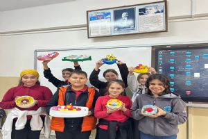 Selimpaşa Ahmet Ziylan Ortaokulu’nda Hücre Tasarımı çalışması