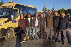 Silivri Şoförler Odası Başkan Adayı Yalçınkaya’dan ulaşım esnafına yeni yıl ziyareti