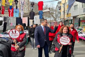 Silivri CHP’den pazarda gerçek gündem: Adalet, geçim ve yarın kaygısı