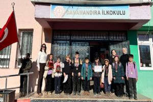 Silivri Danamandıra İlkokulu’nda okuma alışkanlığı ödülle taçlandı