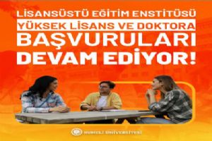 Rumeli Üniversitesi’nde Lisansüstü başvurular sürüyor