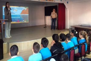 link Silivri Belediyesi’nden Gazi İlkokulu öğrencilerine “Sıfır Atık Ve Deniz Çöpleri” Eğitimi