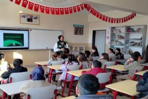Silivri Yeşilay farkındalık etkinliğini Çeltik İlkokulu’nda sürdürdü