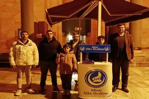 Silivri Ülkü Ocakları’ndan Miraç Kandili İkramı