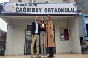 Silivri Çağrıbey Ortaokulu’nda Dönem Sonu başarıları plaketle ödüllendirildi