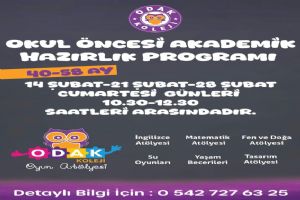 Silivri Odak Koleji’nden Okul Öncesi Akademik Hazırlık Programı