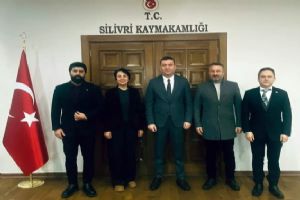 Silivri Kent Konseyi’nden Kaymakam Toğan’a ziyaret